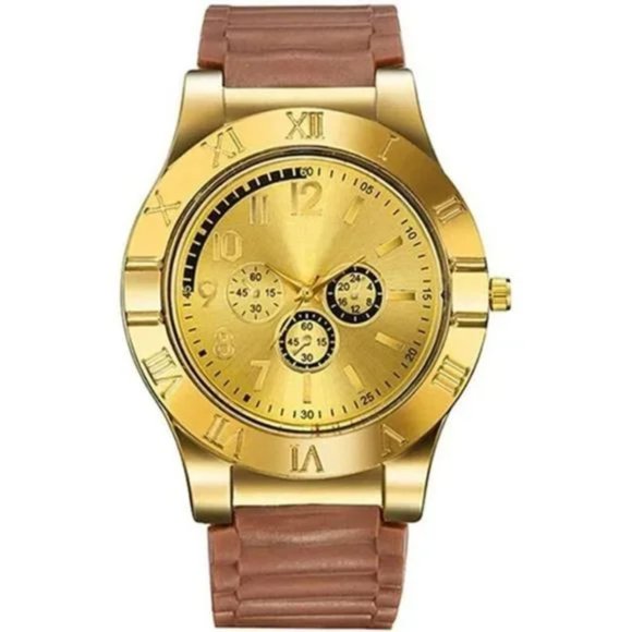 New Gold Military USB Flameless Lighter Watch - Picture 2 of 5